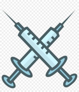 Isolated Syringe