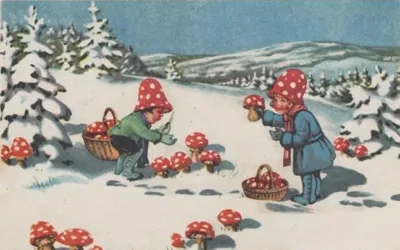 Amanita Muscaria: A Journey Through Yuletide Lore